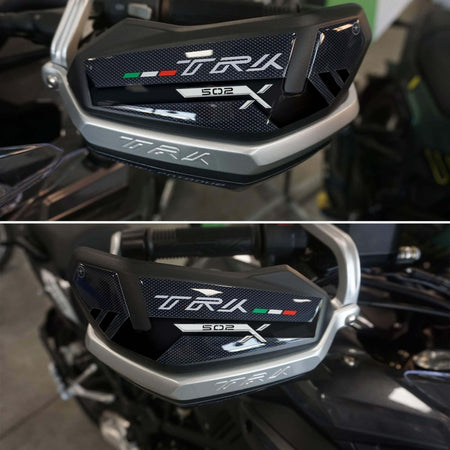 Protezioni-Paramani-moto-Adesivi-resinati-3D-compatibili-con-Benelli-TRK-502-X
