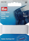 PRYM---1mt---NASTRO-ELASTICO-LAVABILE-COLORE-BIANCO-18MM