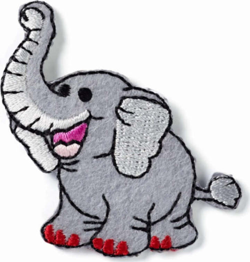 PRYM---ETICHETTA-RICAMATA-ELEFANTE
