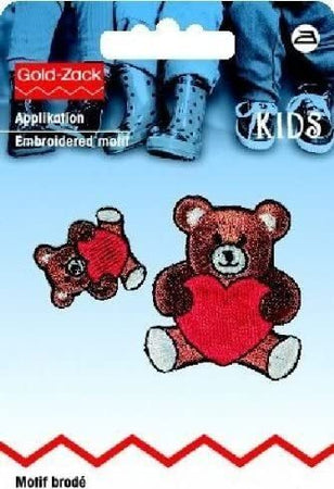PRYM---ETICHETTA-RICAMATA-FORMA-ORSETTI-CON-CUORE---APPLICAZIONE-TERMOADESIVA