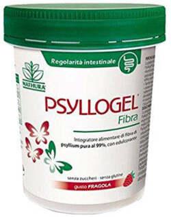 Psyllogel fibra fragola senza zucchero per favorire la regolarità intestinale 170gr