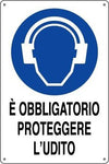 PUBBLICENTRO---CARTELLO-E'-OBBLIGATORIO-PROTEGGERE-L'UDITO-300X200mm-IN-ALLUMINIO