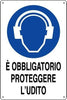 PUBBLICENTRO---CARTELLO-E'-OBBLIGATORIO-PROTEGGERE-L'UDITO-300X200mm-IN-ALLUMINIO