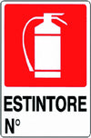 PUBBLICENTRO---CARTELLO-ESTINTORE-N°-300X200mm-IN-PVC
