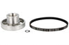 Puleggia Beko + Cinghia Lavatrice 492204404