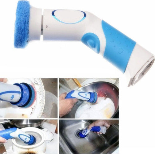 Pulitore Power Scrubber Sgrassatore Rotante Impermeabile Scrosta Piatti Pentole Casa, arredamento e bricolage > Pulizia e Bucato > Pulizia Pavimenti Trade Shop italia - Napoli, Commerciovirtuoso.it