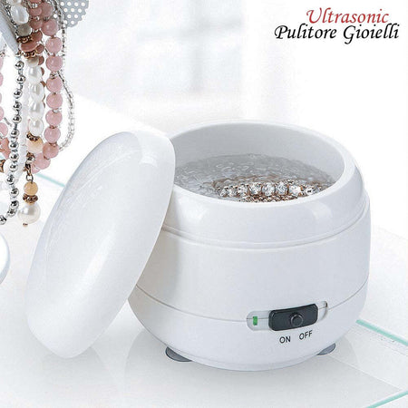 PULITORE ULTRASUONI GIOIELLI PULISCI OROLOGI MONETE METALLI ULTRASONIC JEWELLERY Commercio Industria e Scienza/Prodotti scientifici e per laboratorio/Forniture e prodotti di consumo da laboratorio/Prodotti di pulizia da laboratorio/Pulitori a ultrasuoni Trade Shop italia - Napoli, Commerciovirtuoso.it