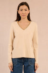 Pullover lavorato in maglia