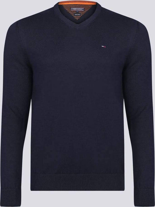 Pullover Uomo Tommy Hilfiger Tinta Unita Diversi Colori Maglione Uomo Casual Scollo v In Cotone Con Logo Fondo E Polsini a Coste Pullover Vestibilità Regolare Moda/Uomo/Abbigliamento/Maglioni e cardigan/Maglioni Euforia - Bronte, Commerciovirtuoso.it