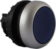 Pulsante-Luminoso-Blu-Ghiera-Metallica-EATON