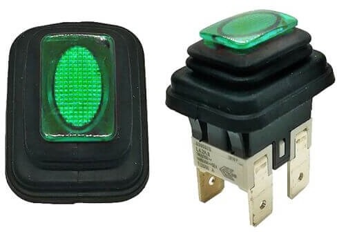 Pulsante Verde Accensione Macchina Caffe Didiesse Frog