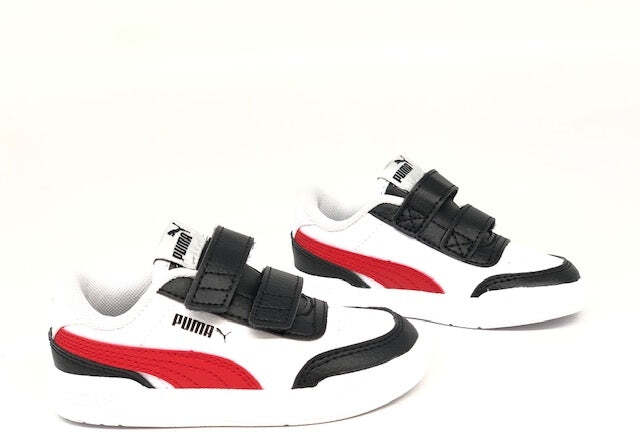 PUMA Caracal V Inf bianca/rossa/nera