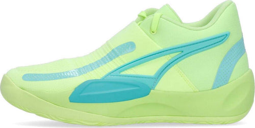 PUMA-Scarpa-Basket-Uomo-Rise-Nitro-Fast-Yellow/electric-Peppermint-da-uomo