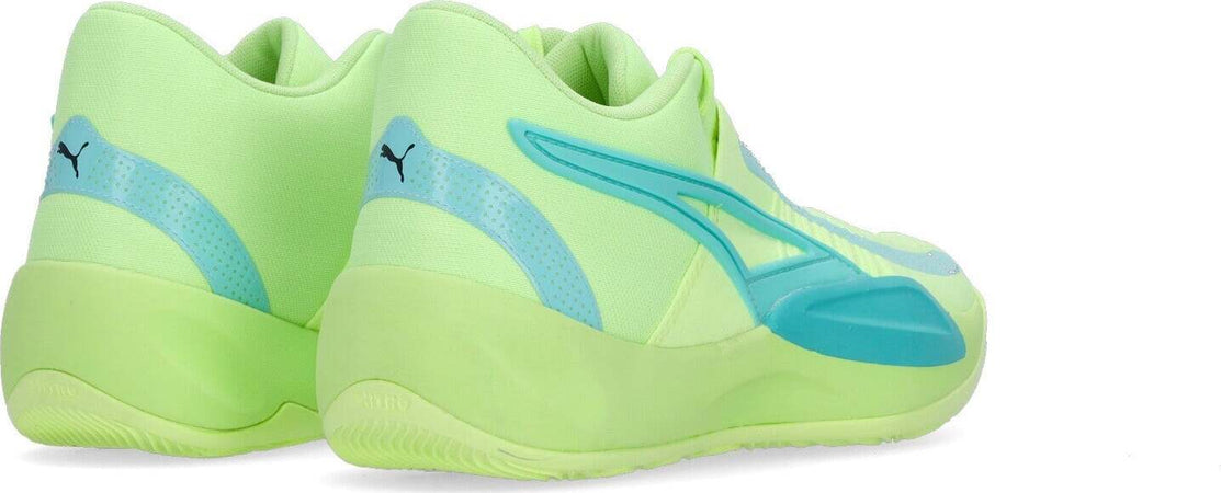 PUMA-Scarpa-Basket-Uomo-Rise-Nitro-Fast-Yellow/electric-Peppermint-da-uomo
