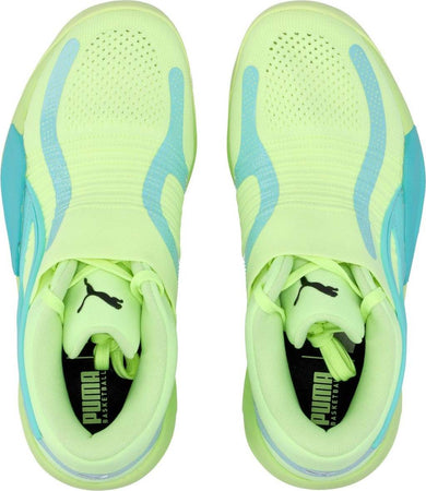 PUMA-Scarpa-Basket-Uomo-Rise-Nitro-Fast-Yellow/electric-Peppermint-da-uomo