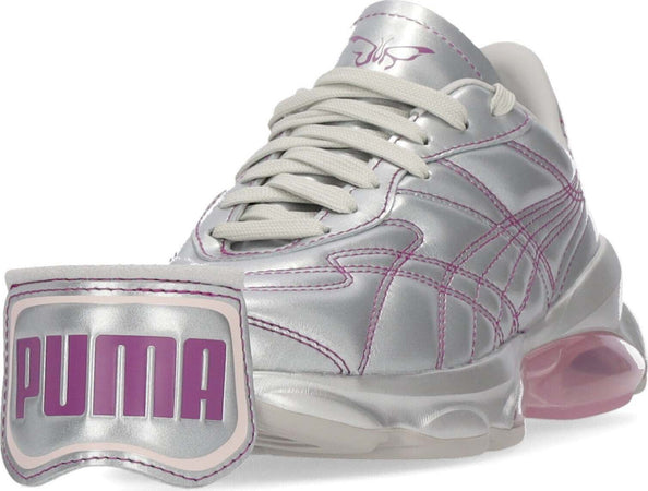 PUMA-Scarpa-Bassa-Donna-Cell-Dome-King-Metal-X-Dua-Lipa-Silver/byzantium/pink-Lady-da-donna