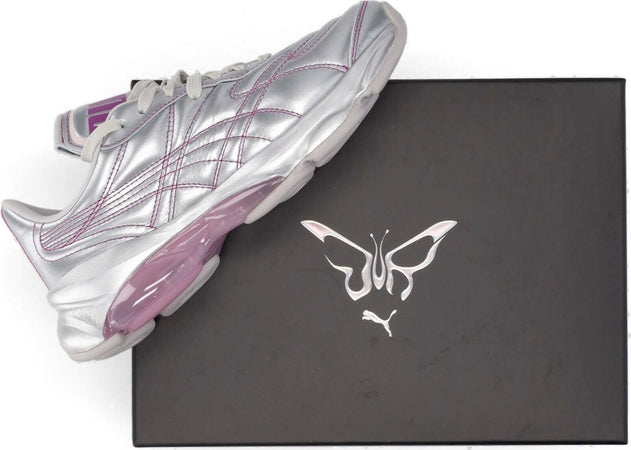 PUMA-Scarpa-Bassa-Donna-Cell-Dome-King-Metal-X-Dua-Lipa-Silver/byzantium/pink-Lady-da-donna
