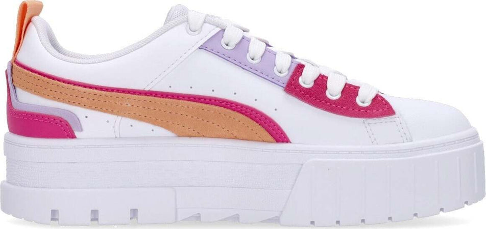 PUMA-Scarpa-Bassa-Donna-Mayze-Ut-Pop-Wns-White/orange-Peach/glowing-Pink-da-donna
