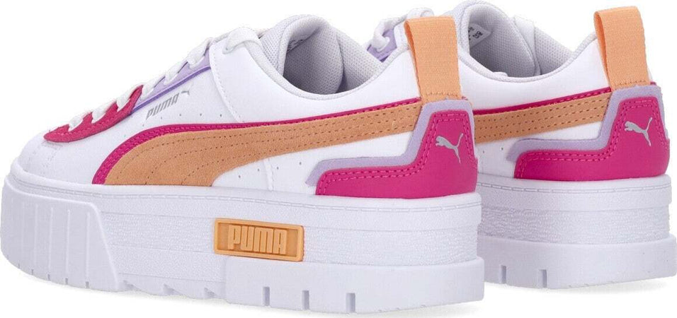 PUMA-Scarpa-Bassa-Donna-Mayze-Ut-Pop-Wns-White/orange-Peach/glowing-Pink-da-donna