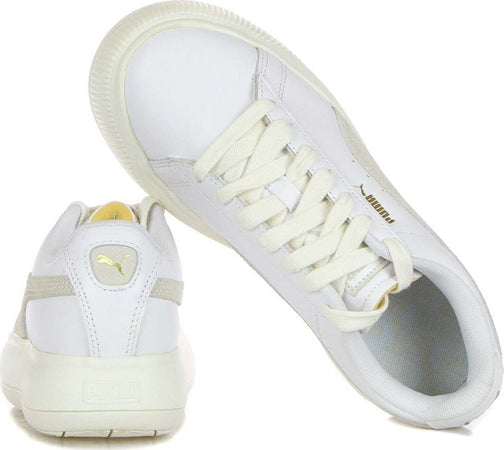 PUMA-Scarpa-Bassa-Donna-Suede-Mayu'-Leather-White/marshmallow-da-donna