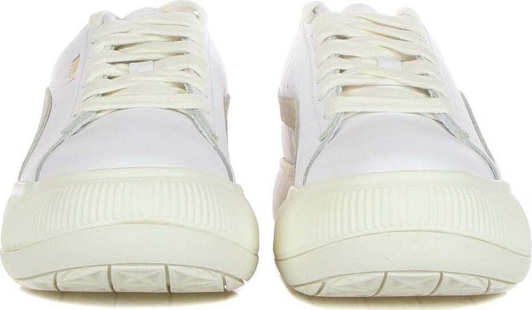 PUMA-Scarpa-Bassa-Donna-Suede-Mayu'-Leather-White/marshmallow-da-donna