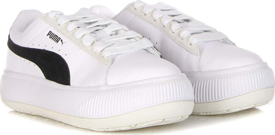 PUMA-Scarpa-Bassa-Donna-Suede-Mayu-Mix-White/marshmallow/black-da-donna