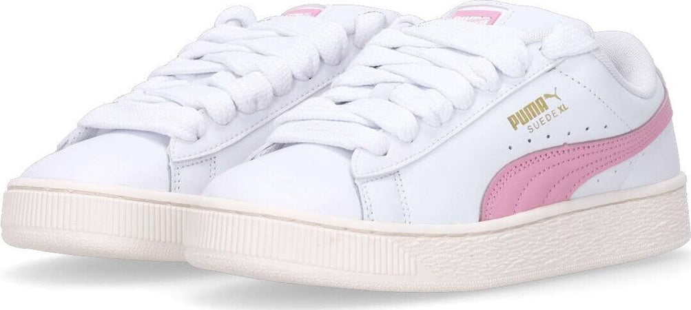 PUMA-Scarpa-Bassa-Donna-Suede-Xl-Lth-W-White/pink-Lilac-da-donna