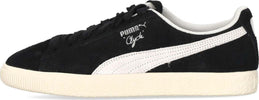 PUMA-Scarpa-Bassa-Uomo-Clyde-Hairy-Suede-Black/frosted-Ivory-da-uomo