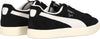PUMA-Scarpa-Bassa-Uomo-Clyde-Hairy-Suede-Black/frosted-Ivory-da-uomo