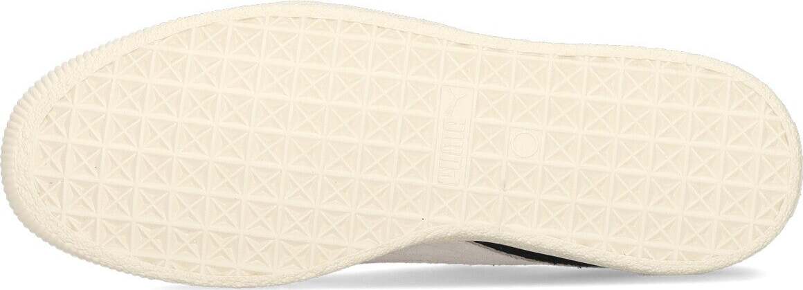 PUMA-Scarpa-Bassa-Uomo-Clyde-Hairy-Suede-Black/frosted-Ivory-da-uomo