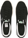 PUMA-Scarpa-Bassa-Uomo-Clyde-Hairy-Suede-Black/frosted-Ivory-da-uomo