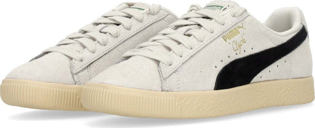 PUMA-Scarpa-Bassa-Uomo-Clyde-Hairy-Suede-Sedate-Grey/cashew-da-uomo