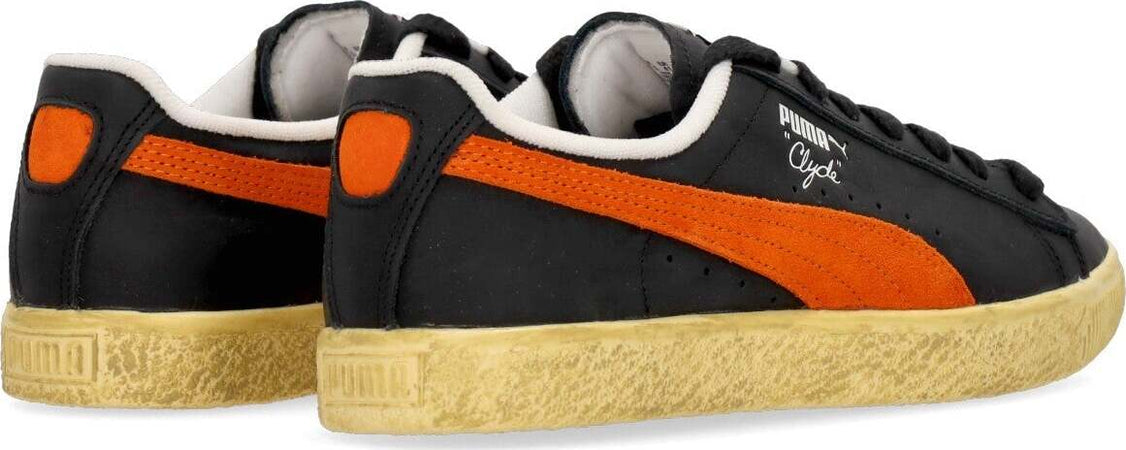 PUMA-Scarpa-Bassa-Uomo-Clyde-Vintage-Black/rickie-Orange-da-uomo