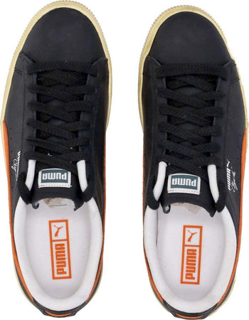 PUMA-Scarpa-Bassa-Uomo-Clyde-Vintage-Black/rickie-Orange-da-uomo