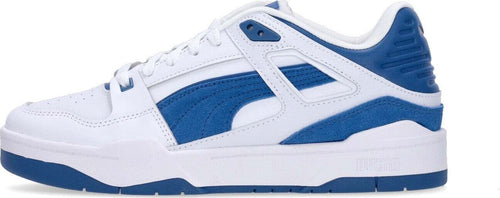 PUMA-Scarpa-Bassa-Uomo-Slipstream-Invdr-Suede-Fs-White/lake-Blue-da-uomo