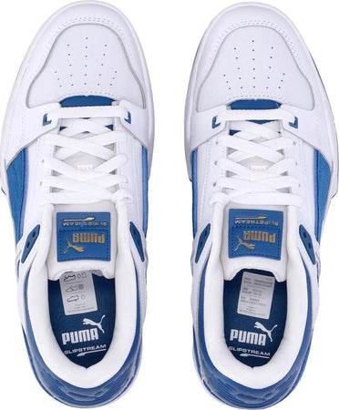 PUMA-Scarpa-Bassa-Uomo-Slipstream-Invdr-Suede-Fs-White/lake-Blue-da-uomo