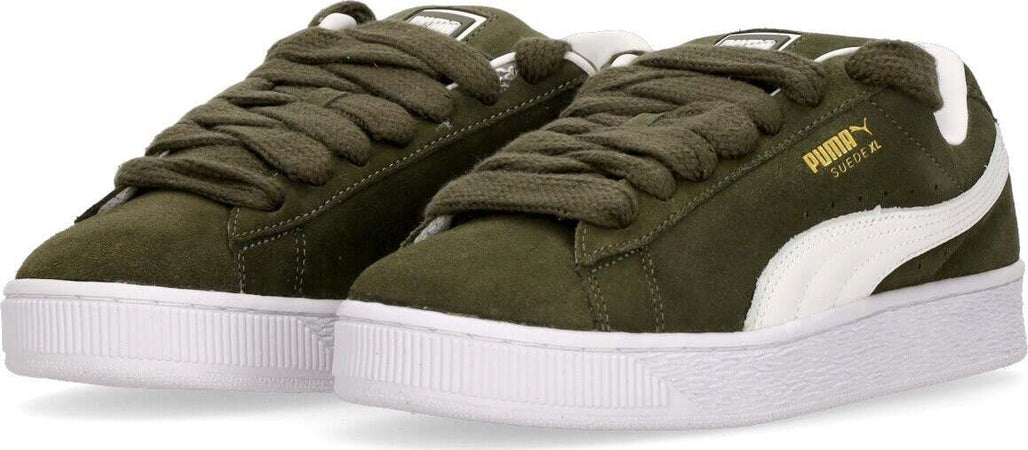 PUMA-Scarpa-Bassa-Uomo-Suede-Xl-Dark-Olive/white-da-uomo