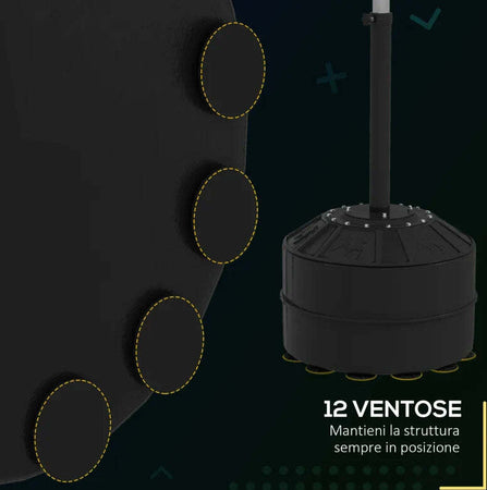 Punching-Ball-con-Barra-Girevole-per-Adulti-e-Altezza-Regolabile-1.6-2m,-Nero-TY5A91-308V00BKTY5