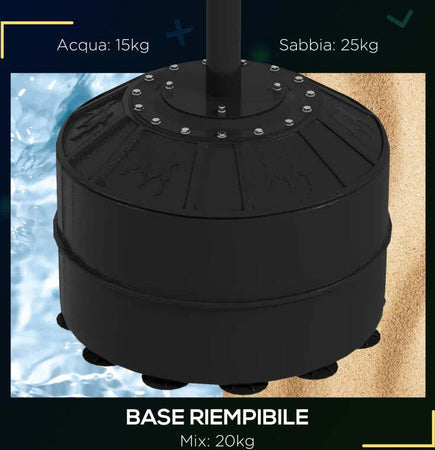 Punching-Ball-con-Barra-Girevole-per-Adulti-e-Altezza-Regolabile-1.6-2m,-Nero-TY5A91-308V00BKTY5