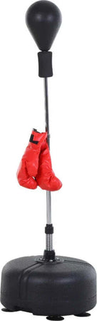 Punching-Ball-per-Adulti-e-Bambini(Ф48cmx136-154cm),-Sacco-Boxe-da-Terra-con-4-Ventose,-Guantoni-Inclusi,-Rosso-e-Nero-YU9A91-097BKYU9