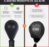 Punching-Ball-per-Adulti-e-Bambini(Ф48cmx136-154cm),-Sacco-Boxe-da-Terra-con-4-Ventose,-Guantoni-Inclusi,-Rosso-e-Nero-YU9A91-097BKYU9