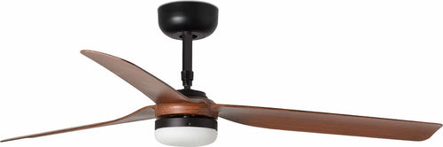 PUNT M LED Ventilatore da soffitto nero/legno scuro con motore DC SMART Fai da te/Prodotti per la costruzione/Riscaldamento e raffreddamento/Sistemi mobili di climatizzazione/Ventilatori/Ventilatori da soffitto Led Mall Home - Napoli, Commerciovirtuoso.it