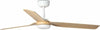 PUNT M Ventilatore da soffitto bianco/legno chiaro con motore DC SMART Fai da te/Prodotti per la costruzione/Riscaldamento e raffreddamento/Sistemi mobili di climatizzazione/Ventilatori/Ventilatori da soffitto Led Mall Home - Napoli, Commerciovirtuoso.it