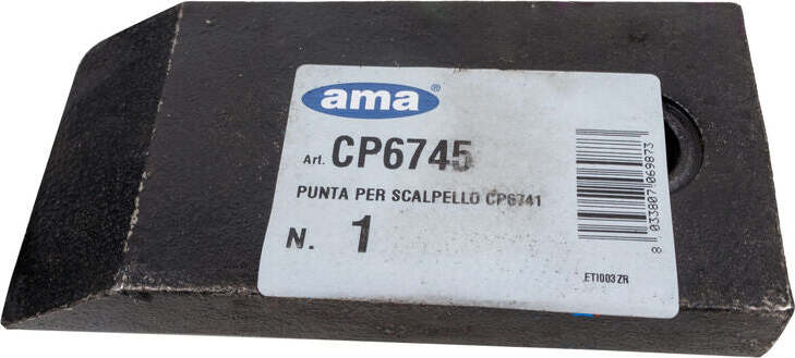 Punta per scalpello 70x20x145 adattabile Michel. Confezione da 1pz