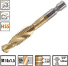 Punta Per Trapano M10x1.5mm In Titanio Hss Con Filettatura Metrica Metallo 57214 Fai da te/Utensili elettrici e a mano/Accessori per utensili elettrici/Set punte per trapani Trade Shop italia - Napoli, Commerciovirtuoso.it