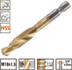 Punta Per Trapano M10x1.5mm In Titanio Hss Con Filettatura Metrica Metallo 57214 Fai da te/Utensili elettrici e a mano/Accessori per utensili elettrici/Set punte per trapani Trade Shop italia - Napoli, Commerciovirtuoso.it