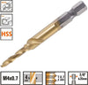 Punta Per Trapano M4x0.7 Mm In Titanio Hss Con Filettatura Metrica Metallo 57210 Fai da te/Utensili elettrici e a mano/Accessori per utensili elettrici/Set punte per trapani Trade Shop italia - Napoli, Commerciovirtuoso.it
