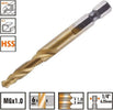 Punta Per Trapano M6x1.0 Mm In Titanio Hss Con Filettatura Metrica Metallo 57212 Fai da te/Utensili elettrici e a mano/Accessori per utensili elettrici/Set punte per trapani Trade Shop italia - Napoli, Commerciovirtuoso.it