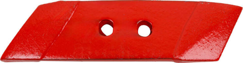 Punta reversibile con riporto di saldatura adattabile Kverneland 053090 dx Confezione da 1pz