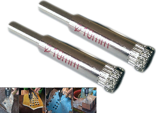 PUNTA TRAPANO DIAMANTATA PER PIASTRELLE PORCELLANA VETRO CERAMICA MARMO ø 10mm Fai da te/Utensili elettrici e a mano/Accessori per utensili elettrici/Punte per trapani/Punte scanalate Trade Shop italia - Napoli, Commerciovirtuoso.it